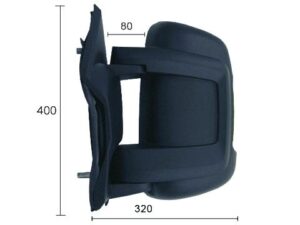 Espejo Completo Derecho Citroën Jumper año 2006 a 2019