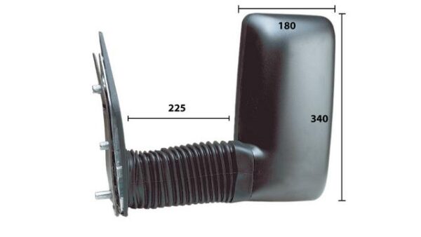 Espejo Completo Derecho Iveco Daily año 2000 a 2006