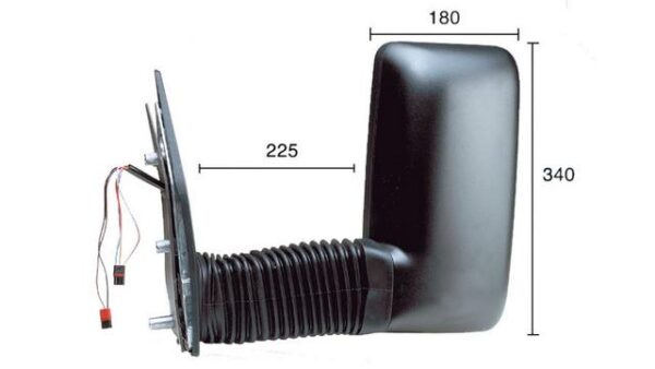 Espejo Completo Derecho Iveco Daily año 2000 a 2006