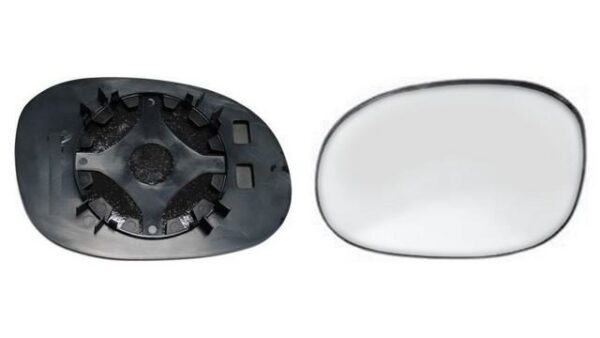 Espejo Cristal + Base Derecho Citroën C2 año 2003 a 2009