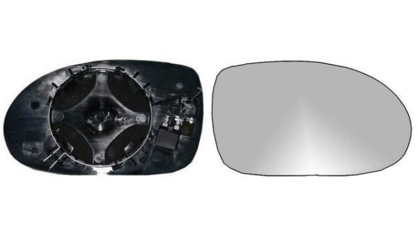Espejo Cristal + Base Derecho Citroën C5 año 2001 a 2008