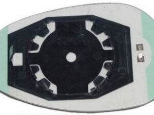 Espejo Cristal + Base Derecho Fiat 500 año 2007 a 2011
