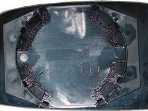 Espejo Cristal + Base Derecho Fiat Panda año 2003 a 2009