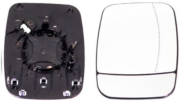 Espejo Cristal + Base Derecho Nissan NV300 año 2016 a 2023 TERMICO