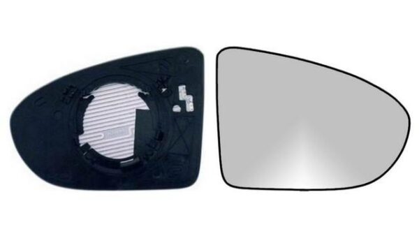 Espejo Cristal + Base Derecho Nissan Qashqai año 2006 a 2014