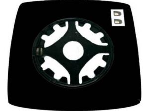 Espejo Cristal + Base Derecho Opel Combo año 2002 a 2011