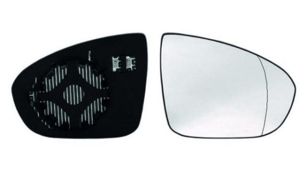 Espejo Cristal + Base Derecho Opel Meriva año 2010 a 2019