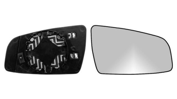 Espejo Cristal + Base Derecho Opel Zafira año 2005 a 2008