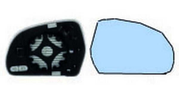 Espejo Cristal + Base Derecho Skoda Octavia año 2009 a 2019
