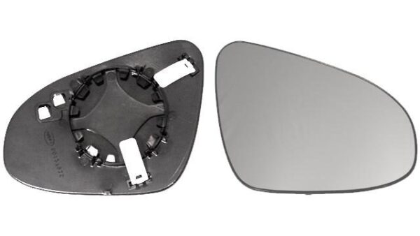 Espejo Cristal + Base Derecho Toyota Auris año 2012 a 2019