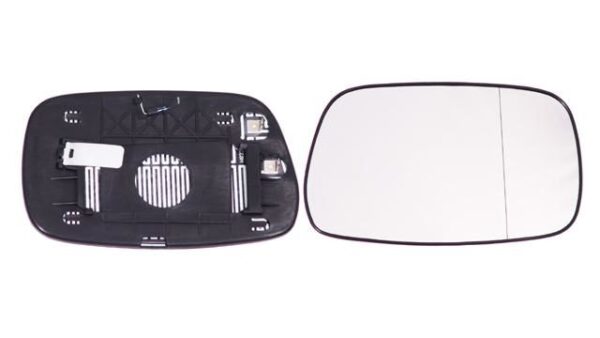 Espejo Cristal + Base Derecho Toyota Corolla año 2001 a 2004