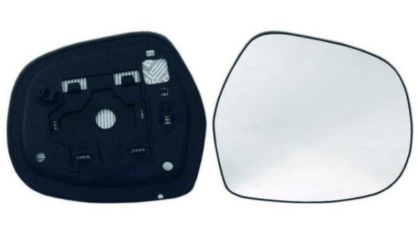 Espejo Cristal + Base Derecho Toyota Land Cruiser año 2002 a 2010