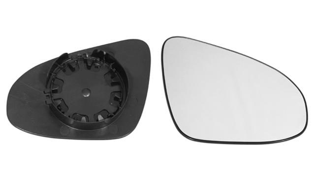 Espejo Cristal + Base Derecho Toyota Yaris año 2010 a 2019