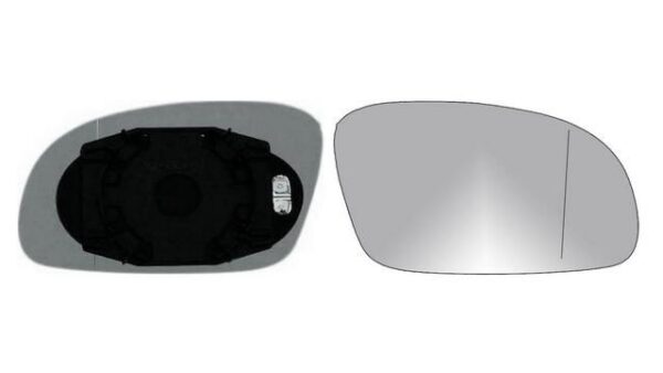 Espejo Cristal + Base Derecho Volkswagen New Beetle año 2002 a 2012