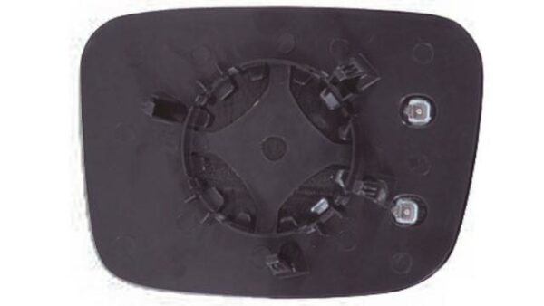 Espejo Cristal + Base Derecho Volkswagen Caddy año 2004 a 2010