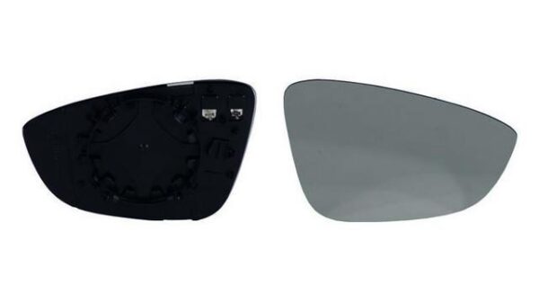 Espejo Cristal + Base Derecho Volkswagen Jetta año 2010 a 2019