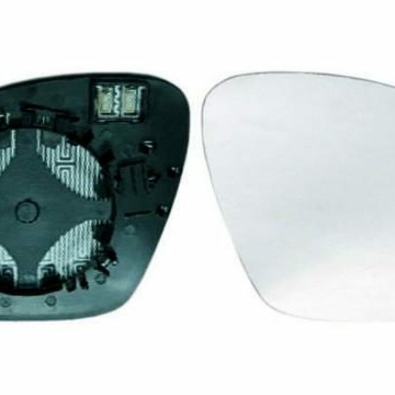 Espejo Cristal + Base Derecho Volkswagen Sharan año 2010 a 2019