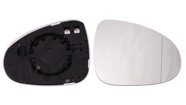 Espejo Cristal + Base Derecho Volkswagen Touareg año 2010 a 2019