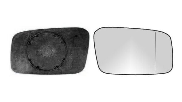 Espejo Cristal + Base Derecho Volvo S40 año 1995 a 2004