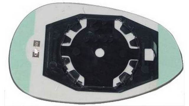 Espejo Cristal + Base Izquierdo Fiat 500 año 2007 a 2011