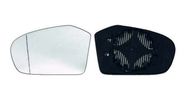 Espejo Cristal + Base Izquierdo Mercedes W245 B año 2005 a 2009