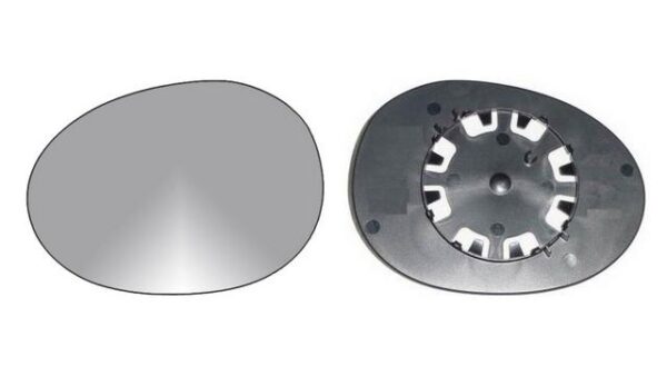 Espejo Cristal + Base Izquierdo Peugeot 107 año 2005 a 2013