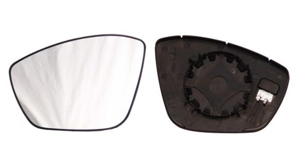 Espejo Cristal + Base Izquierdo Peugeot 208 año 2012 a 2019