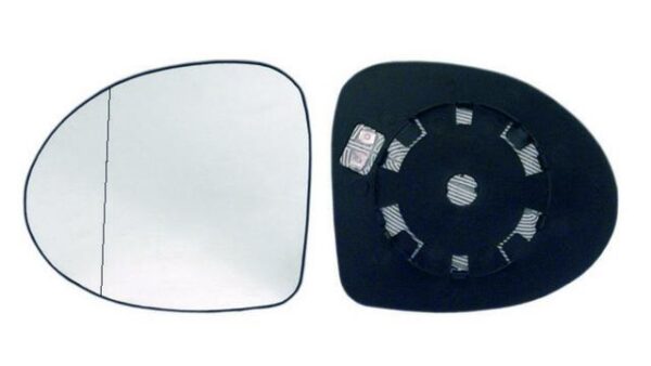 Espejo Cristal + Base Izquierdo Renault Twingo año 2008 a 2011
