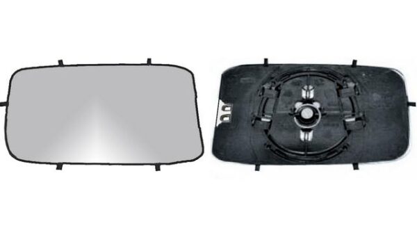 Espejo Cristal + Base Izquierdo Seat Toledo año 1991 a 1999