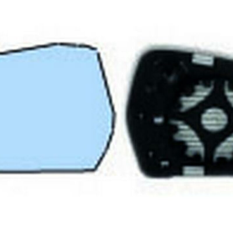 Espejo Cristal + Base Izquierdo Skoda Octavia año 2009 a 2019