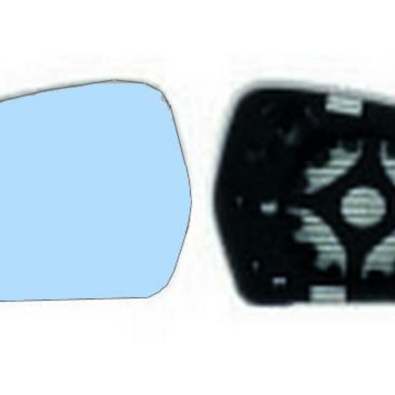 Espejo Cristal + Base Izquierdo Skoda Superb año 2008 a 2019