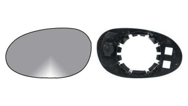 Espejo Cristal + Base Izquierdo Smart Roadster año 2003 a 2006