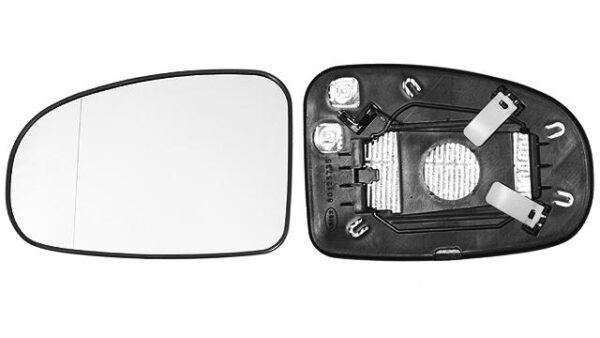 Espejo Cristal + Base Izquierdo Toyota Avensis Año 2008 a 2018
