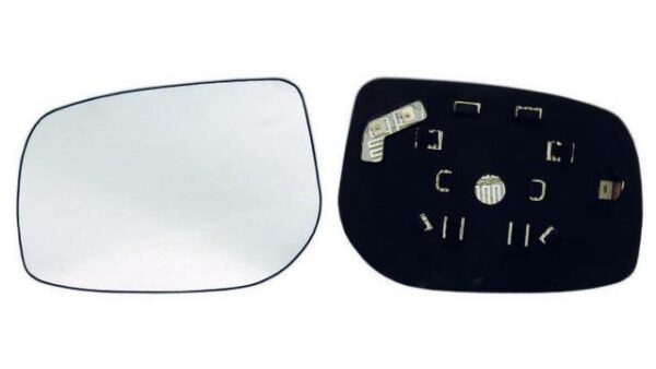 Espejo Cristal + Base Izquierdo Toyota Yaris año 2006 a 2010
