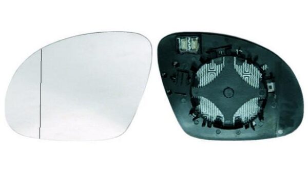 Espejo Cristal + Base Izquierdo Volkswagen Tiguan año 2007 a 2019 TERMICO