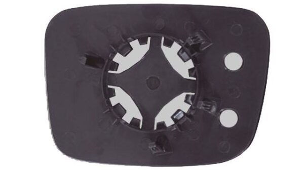 Espejo Cristal + Base Izquierdo Volkswagen Transporter T5 año 2004 a 2009