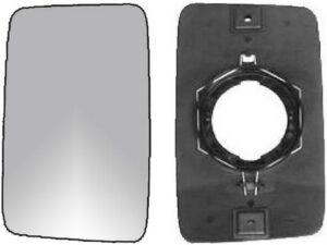 Espejo Cristal + Base Reversible Izdo=Dcho Citroën Jumper año 1994 a 2000