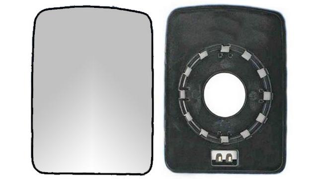 Espejo Cristal + Base Reversible Izdo=Dcho Nissan Interstar año 2003 a 2019