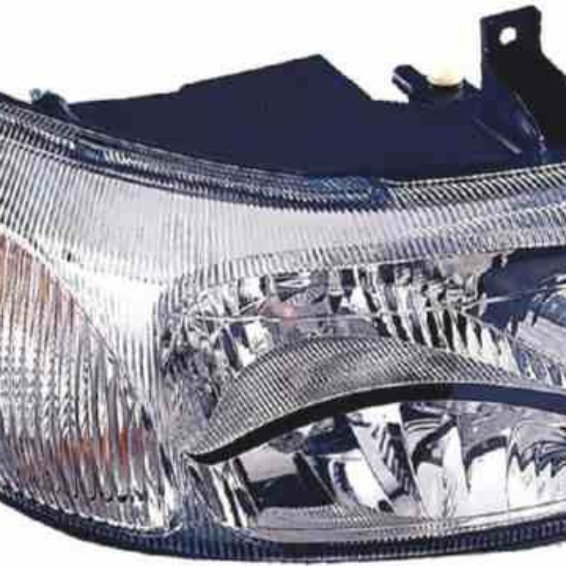 Faro Delantero Derecho Ford Transit año 2000 a 2006 Fondo Cromo