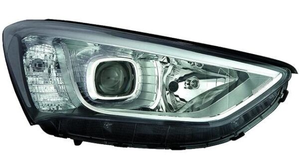 Faro Delantero Derecho Hyundai Santa Fe año 2013 a 2019 LED