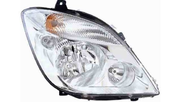 Faro Delantero Derecho Mercedes Sprinter año 2006 a 2012 SIN NIEBLA