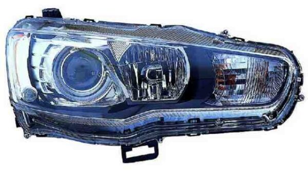 Faro Delantero Derecho Mitsubishi Lancer Evo año 2008 a 2019