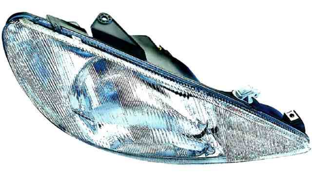 Faro Delantero Derecho Peugeot 206 año 1998 a 2003