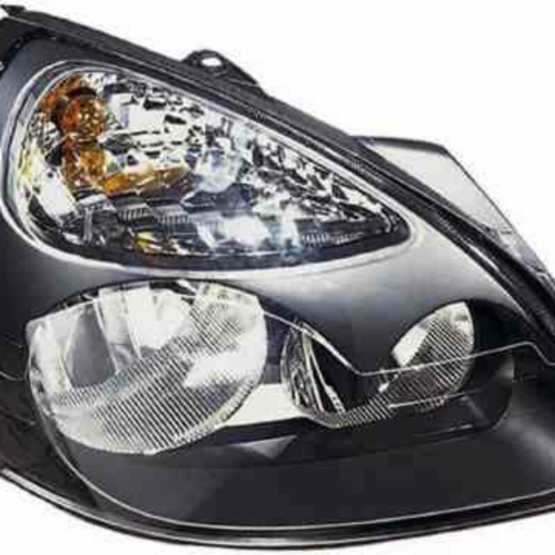 Faro Delantero Derecho Renault Clio II año 2001 a 2005 FONDO NEGRO