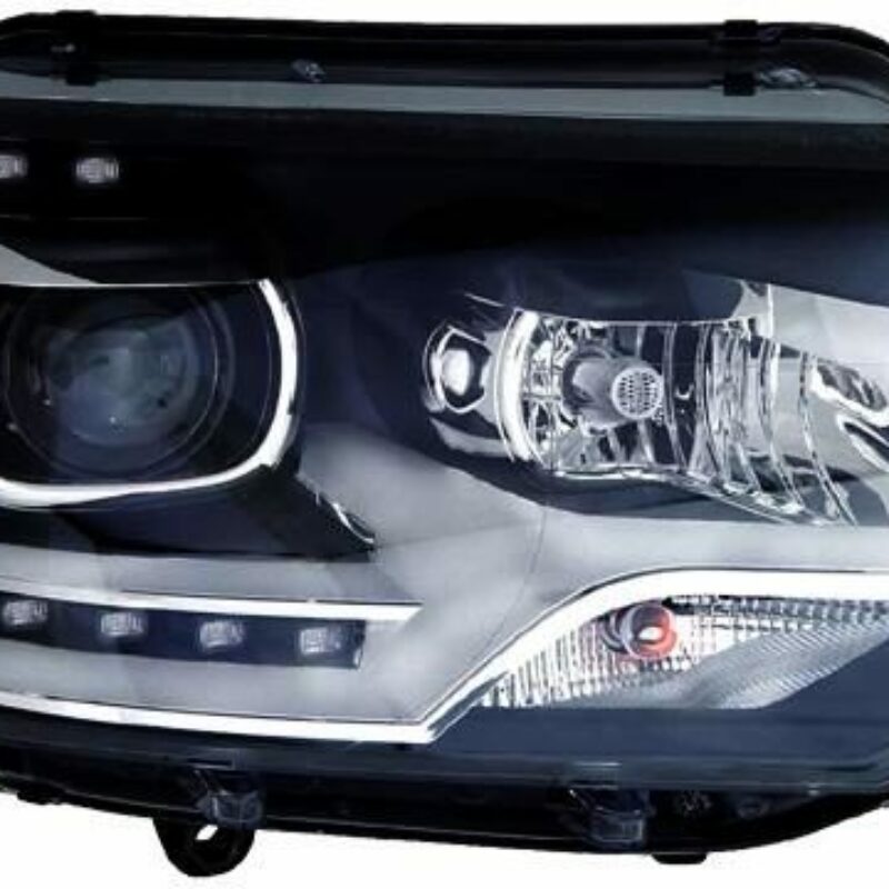 Faro Delantero Derecho Volkswagen Transporter T5 año 2010 a 2019 LUZ DIURNA LED