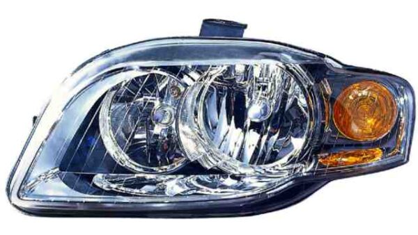 Faro Delantero Izquierdo Audi A4 año 2004 a 2007 Ambar