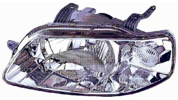 Faro Delantero Izquierdo Daewoo-chevrolet Kalos 4p año 2003 a 2005