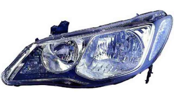 Faro Delantero Izquierdo Honda Civic Sedan 4p año 2006 a 2008