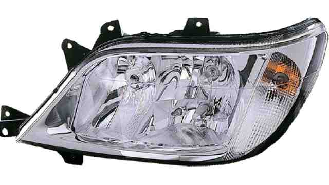 Faro Delantero Izquierdo Mercedes Sprinter año 2002 a 2006 SIN NIEBLA