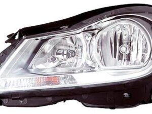 Faro Delantero Izquierdo Mercedes Clase C W204 año 2010 a 2014 FONDO CROMO